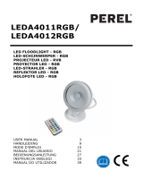 Perel LEDA4012RGB Instrukcja obsługi