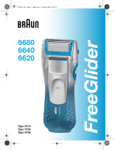 Braun 6680, 6640, 6620, FreeGlider Instrukcja obsługi