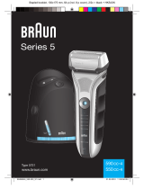 Braun 590cc-4, 550cc-4, Series 5 Instrukcja obsługi