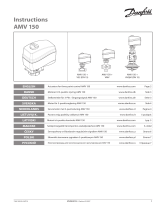 Danfoss AMV 150, AMV 150 AS Instrukcja obsługi