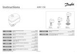 Danfoss AMV 150, AMV 150 AS Instrukcja obsługi