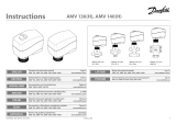 Danfoss AMV 130, AMV 140, AMV 130 H, AMV 140 H Instrukcja obsługi