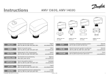 Danfoss AMV 130, AMV 140, AMV 130 H, AMV 140 H Instrukcja obsługi