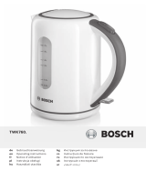 Bosch VILLAGE WHITE KETTLE Instrukcja obsługi