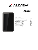Allview AX503 Instrukcja obsługi