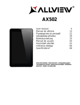 Allview AX502 Instrukcja obsługi