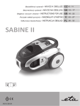 eta Sabine II 1478 90020 Instrukcja obsługi