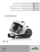 eta Ambito 0516 90000 bílý/tyrkysový Instrukcja obsługi