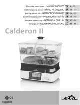 eta Calderon II 1134 90010 Instrukcja obsługi