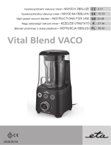 eta Vital Blend Vaco 4100 90000 Instrukcja obsługi