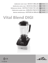 eta Vital Blend Digi II 1100 90010 Instrukcja obsługi