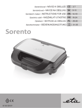 eta Sorento 3151 90010 Instrukcja obsługi