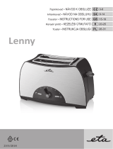 eta Lenny 2166 90000 černý/nerez Instrukcja obsługi
