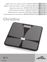 eta Christine 178190000 Body fat Instrukcja obsługi