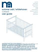 mothercare Summer Oak Whitehaven Cot Bed instrukcja