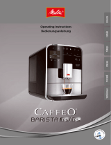 Melitta CAFFEO Barista® TSP Export Instrukcja obsługi