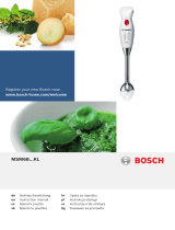 Bosch MSM6B500KL/02 Instrukcja obsługi