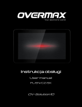 Overmax Solution 10 Instrukcja obsługi