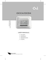 OJ Electronics OCD4 Instrukcja obsługi