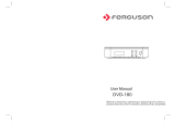 Ferguson DVD-180 DVD Player Full HD Instrukcja obsługi