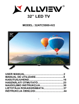 Allview TV 32ATC5000-H/2 Instrukcja obsługi