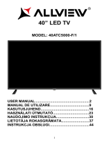 Allview TV 40ATC5000-F/1 Instrukcja obsługi