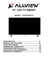 Allview Smart TV 32" / 32ATS5500-H Instrukcja obsługi
