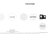 Microlab MD 122 Instrukcja obsługi