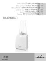 eta 4011 90020 Blendic Premium II Instrukcja obsługi