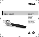 STIHL BGA 57 Instrukcja obsługi