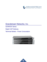 Grandstream GXW4500 series Instrukcja obsługi