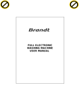 Brandt WFS0835A Instrukcja obsługi