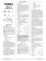 Perel EMS111-G Instrukcja obsługi