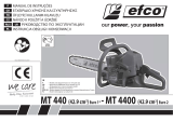 Efco MT 440 / MT 4400 Instrukcja obsługi