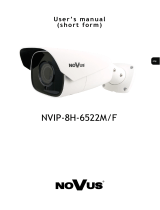 Novus NVIP-8H-6522M/F Instrukcja obsługi