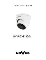 Novus NVIP-5VE-4201 Instrukcja obsługi