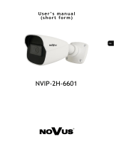 Novus NVIP-2H-6601 Instrukcja obsługi