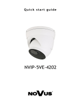 Novus NVIP-5VE-4202 Instrukcja obsługi
