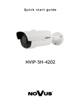 Novus NVIP-5H-4202 Instrukcja obsługi