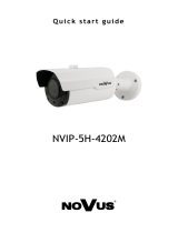 Novus NVIP-5H-4202M Instrukcja obsługi