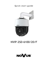 Novus NVIP-2SD-6100/20/F Instrukcja obsługi