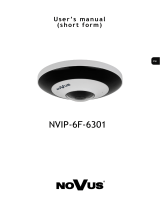 Novus NVIP-6F-6301 Instrukcja obsługi