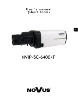 Novus NVIP-5C-6400/F Instrukcja obsługi