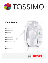 Bosch Tassimo TAS Amia 20xx Instrukcja obsługi