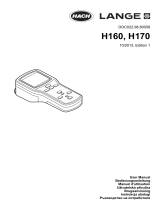 Hach H160 Instrukcja obsługi