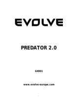 Evolveo predator gx801 Instrukcja obsługi