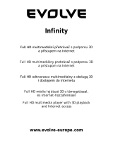 Evolve Infinity Instrukcja obsługi