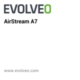 Evolveo airstream a7 Instrukcja obsługi
