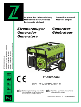 Zipper Maschinen ZI-STE3000L Instrukcja obsługi