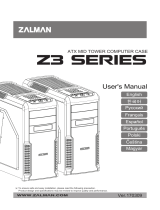 ZALMAN Z3 Series Instrukcja obsługi